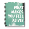 What Makes You Feel Alive? Notebook