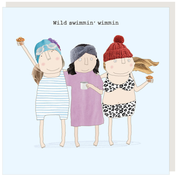 Rosie Made a Thing - Wild Swimmin' Wimmin Card