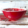 Turkish Dipping Bowl - Red & White