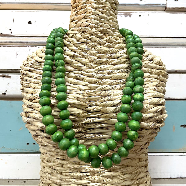 Coconuts Necklace ~ Fern Green