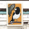 Maxi woodblock - Butcher Bird