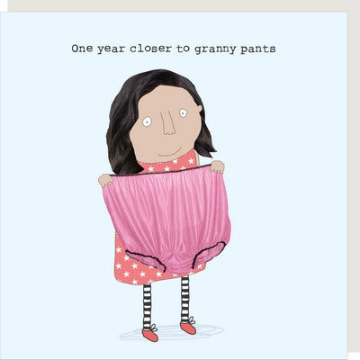 Rosie Made a Thing - Granny Pants Card