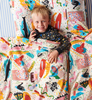 Critter Party Quilt Cover - Single