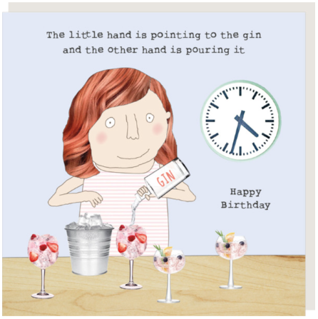 Rosie Made a Thing - Little Hand Birthday Card
