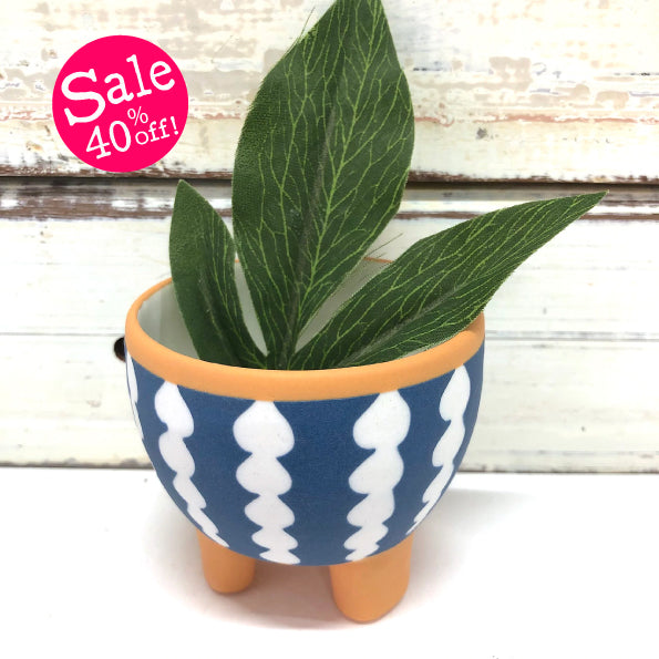 Paper Cut Planter - Blue Wiggle  ~ WAS  $31.95 - NOW $19.00