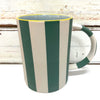 Happy Stripe Green Mug