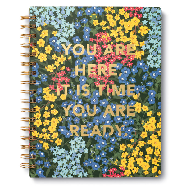 You Are Here, It Is Time Notebook