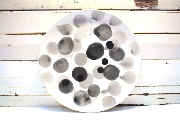 Black Spot Platter by Kaz - WAS $69.00