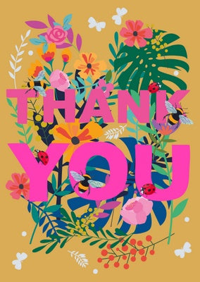Thank You Card - Floral