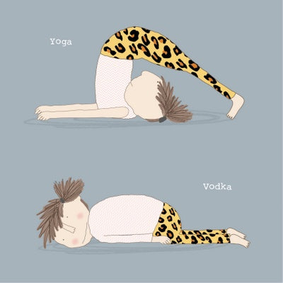 Yoga Vodka Card