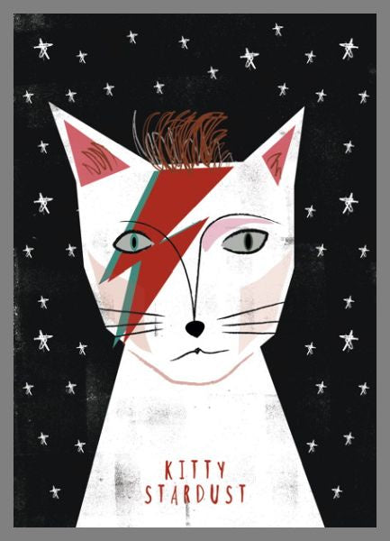 Kitty Stardust Art Print