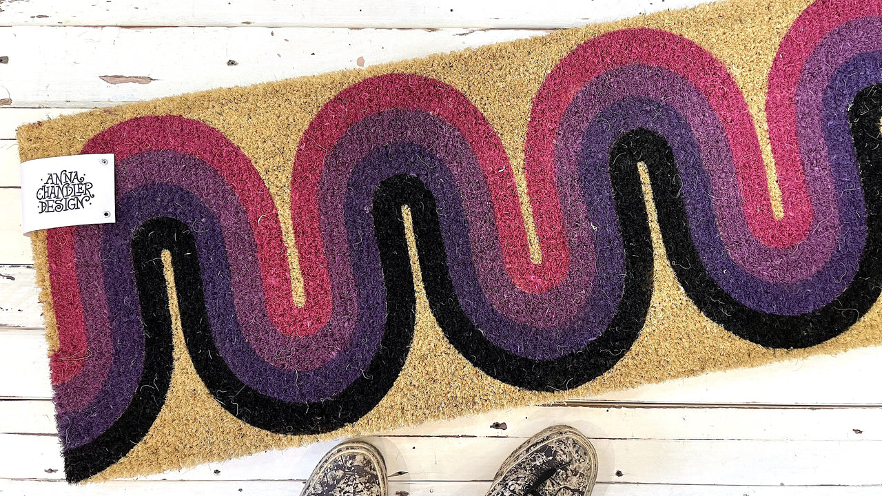 Doormat - Warm Purple Long