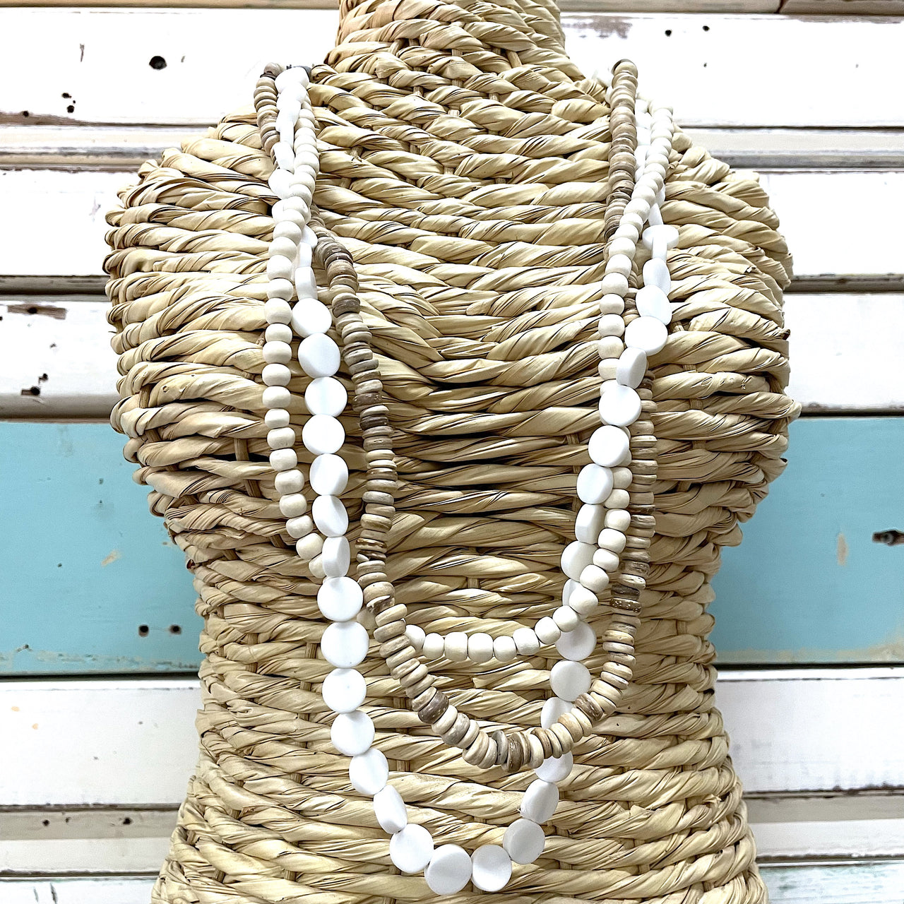 Islander Necklace ~ White Sands