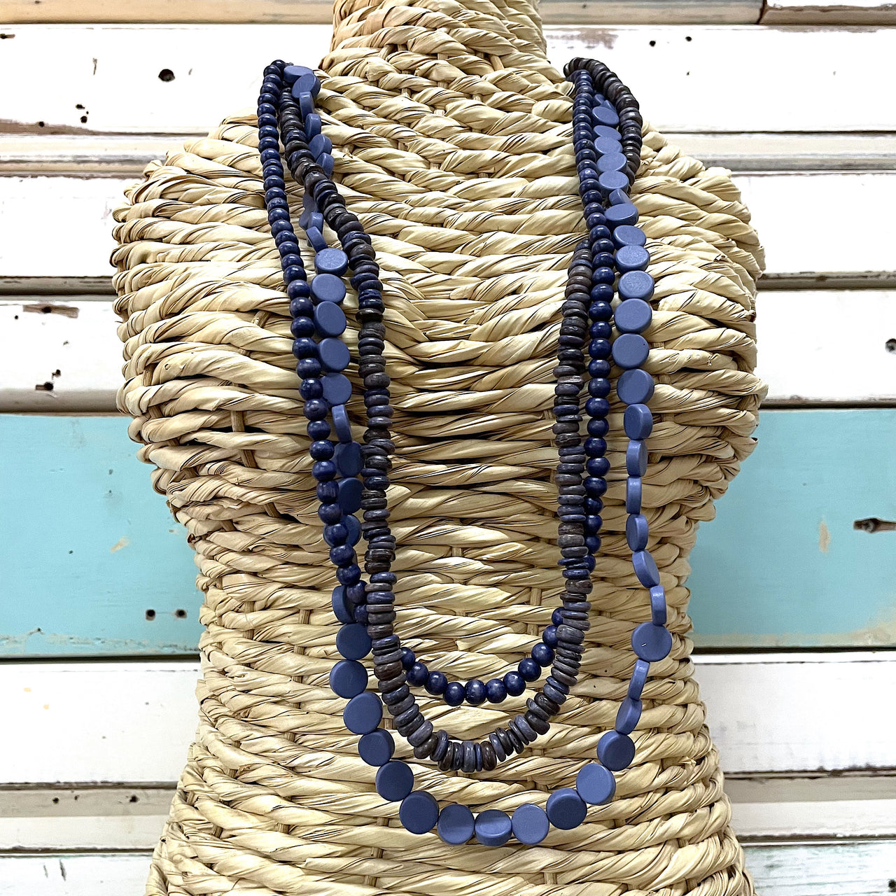 Islander Necklace ~ Ocean Blues