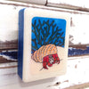Mini Woodblock - Hermit Crab