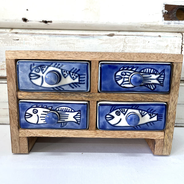 Fishies 4 Drawer Box