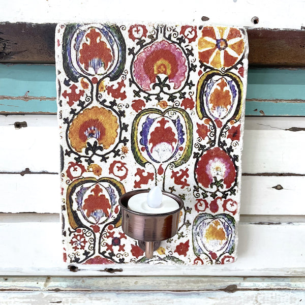 Moroccan Tile Candle Holder #2