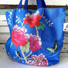 Canvas Shopping Bag - Cornflower Blue