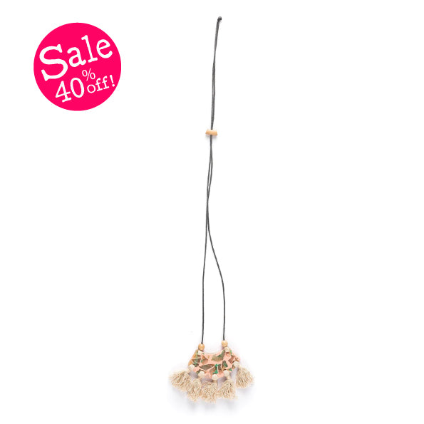 Jungle Tassel Necklace ~ WAS $46.95 ~ NOW $23.45