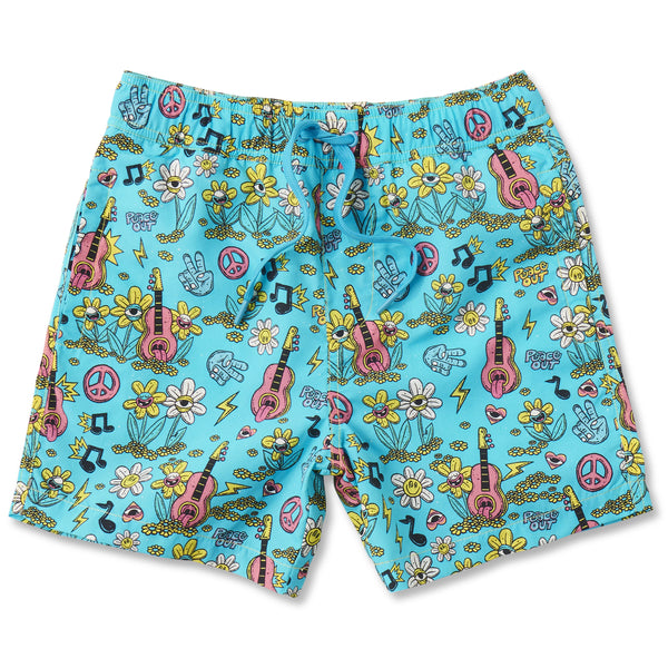 Peace Out Board Shorts - WAS $35.00