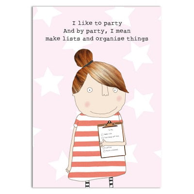 Notebook - Party Lists