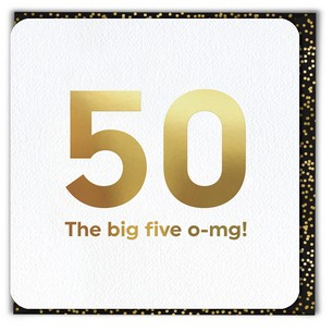The Big 5-OMG Card