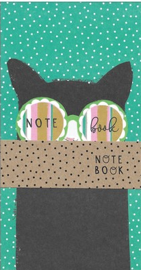 Cat in Glasses Notebook