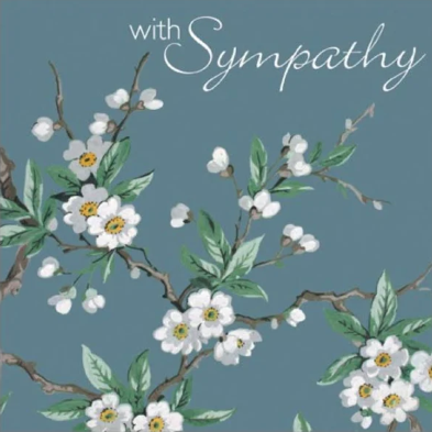 Blossom Sympathy Card