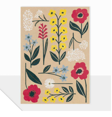 Folky Floral Card