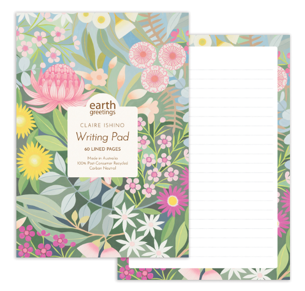 Where Flowers Bloom - A5 Blank Notebook