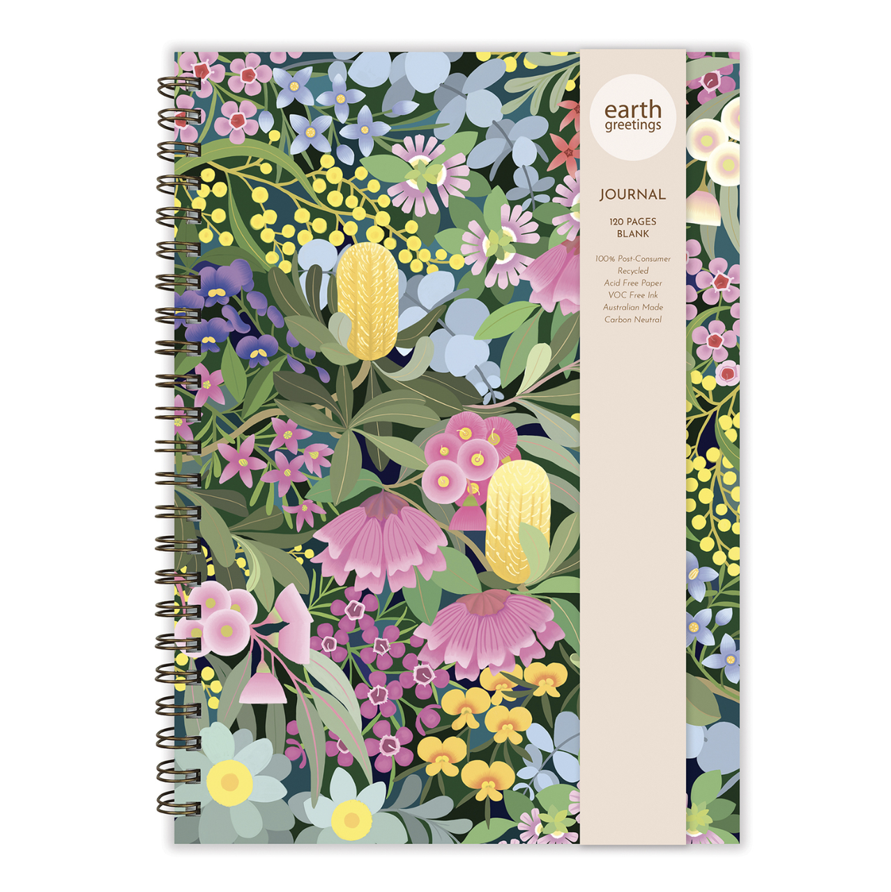 A4 Blank Journal - Where Flowers Bloom